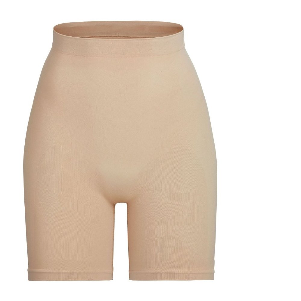 SKIMS SCULPTING SHORT MID THIGH W/ OPEN GUSSET